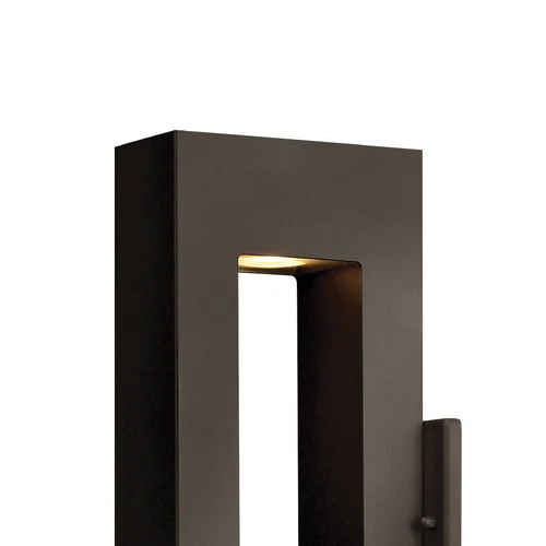 Atlantis 16" High Bronze Integrated LED Outdoor Wall Light - Picture 4 of 7