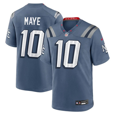 Men's Patriots #10 Drake Maye Limit Jersey