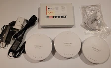 Fortinet Hardware Lot - Fortigate FGT61E Firewall + 3 FortiAP 221E Wireless WAPs