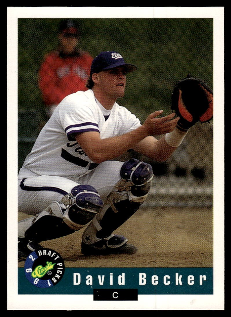 1992 Classic Draft Picks #106 David Becker