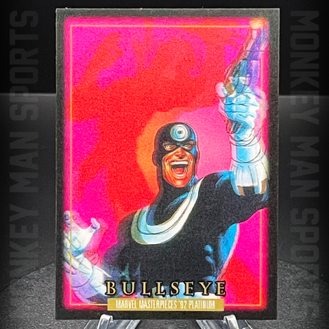 2024 Bullseye Marvel Masterpieces 92 Platinum 19 Lenticular