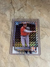 2025 Bowman Chrome Caden Powell Rookie Geometric Refractor #097/499