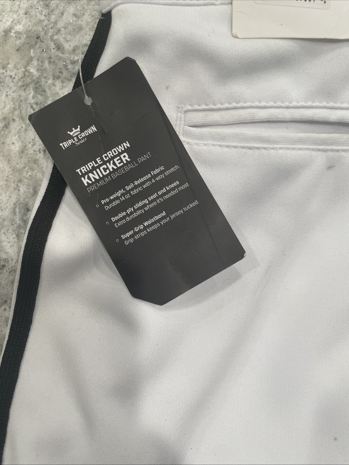 Champro Adult S Baseball Softball Short Pants Triple Crown Piped Knickers NWT