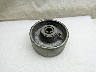 Albion CA0420112 4X2 4'' X 2'' Cast Iron Wheel w/ Bearing 1000lb Cap Roller Bearng