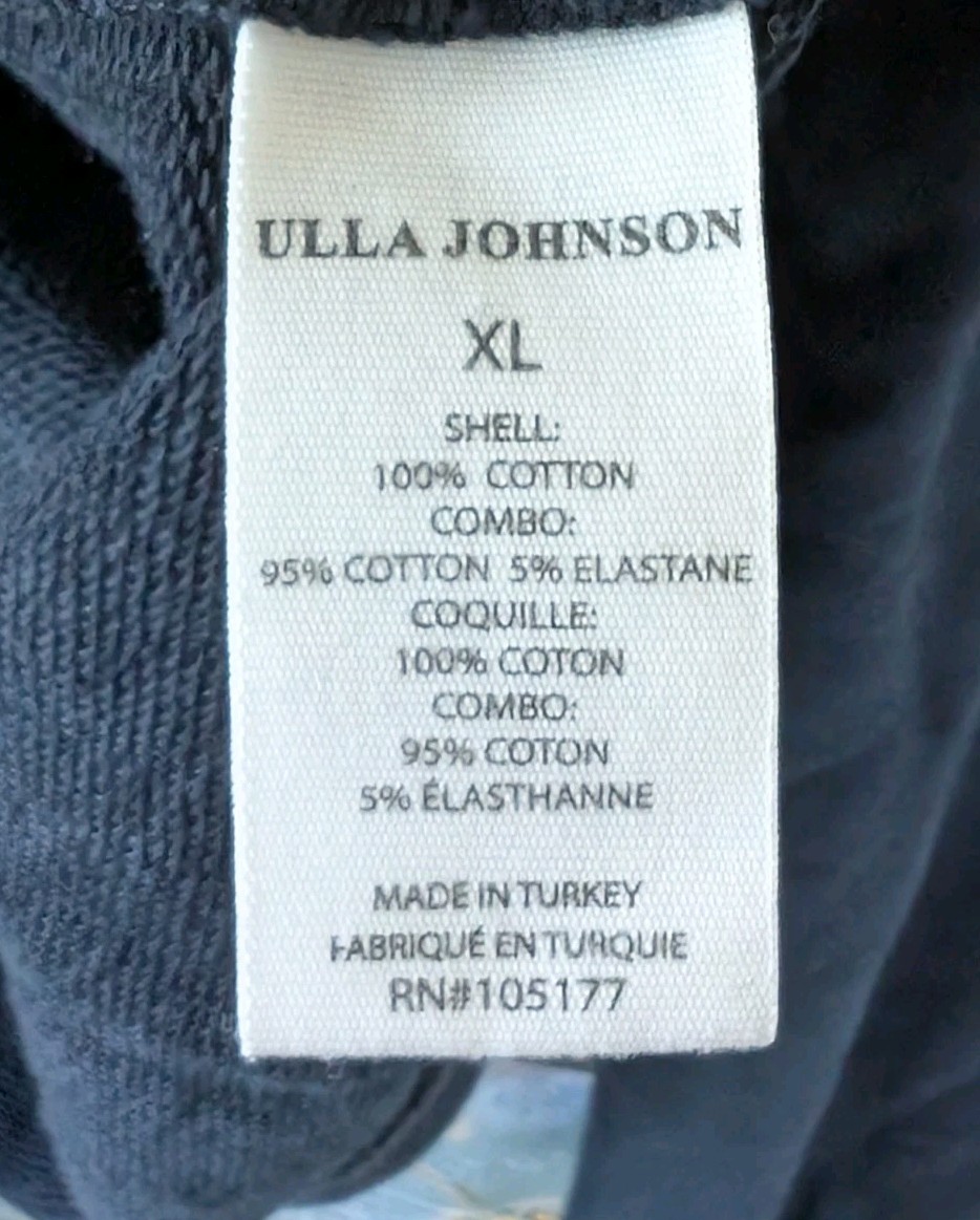 Ulla Johnson Asher Midnight Pullover Sweatshirt Q… - image 12