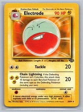 Electrode 18/64 LP Jungle Unlimited Pokemon on eBay