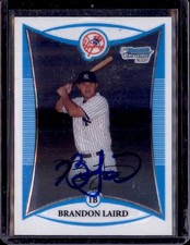 2008 Topps Bowman Chrome #BCP225 Brandon Laird  Auto /Signed IP