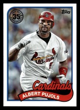 #89B-7 Albert Pujols 2024 Topps 1989 Topps 35th Anniversary (Series One)