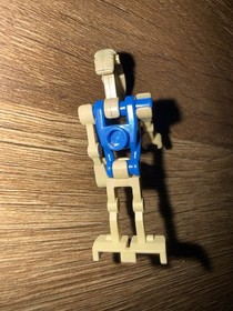 Lego Star Wars Battle Droid Pilot Blue Torso, Angled Arm & Straight Arm SW0095