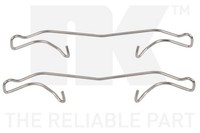 1 X ZubehöRsatz Scheibenbremsbelag NK 7947678 FüR VW Passat CC