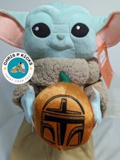 Disney Star Wars Grogu Baby Yoda The Mandalorian 17" Halloween Plush Toy RARE 