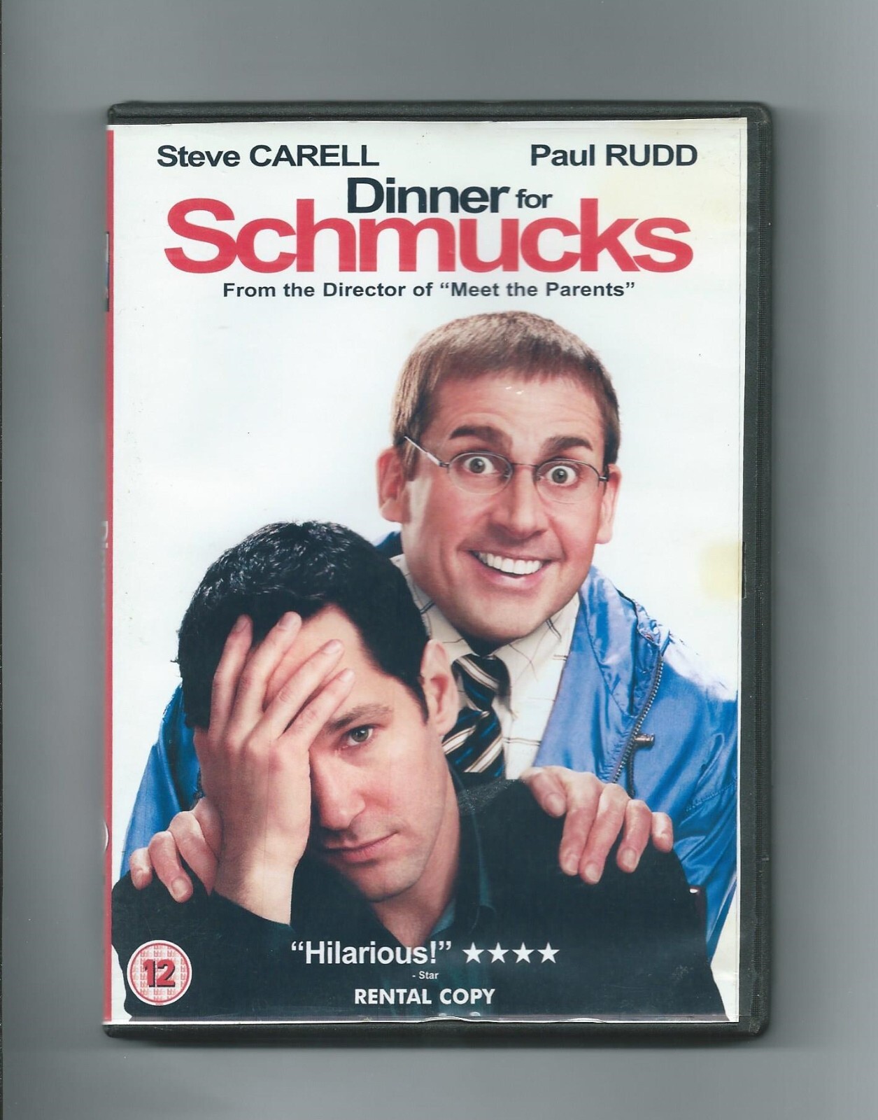 Dinner For Schmucks DVD 2010 Film Rated 12 Drama Comedy 109 Minutes Used