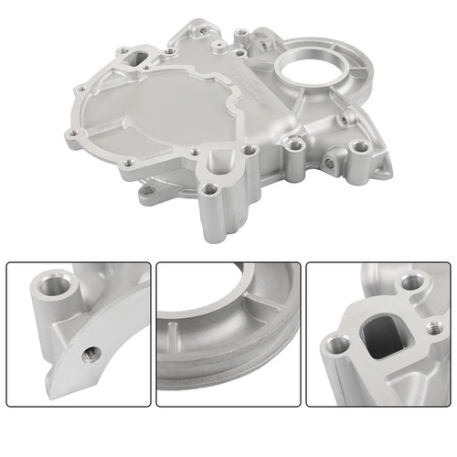 For Ford SB 289 302 351 Windsor 1968-80 Aluminum Timing Chain Cover (Non Efi) - Picture 3 of 9