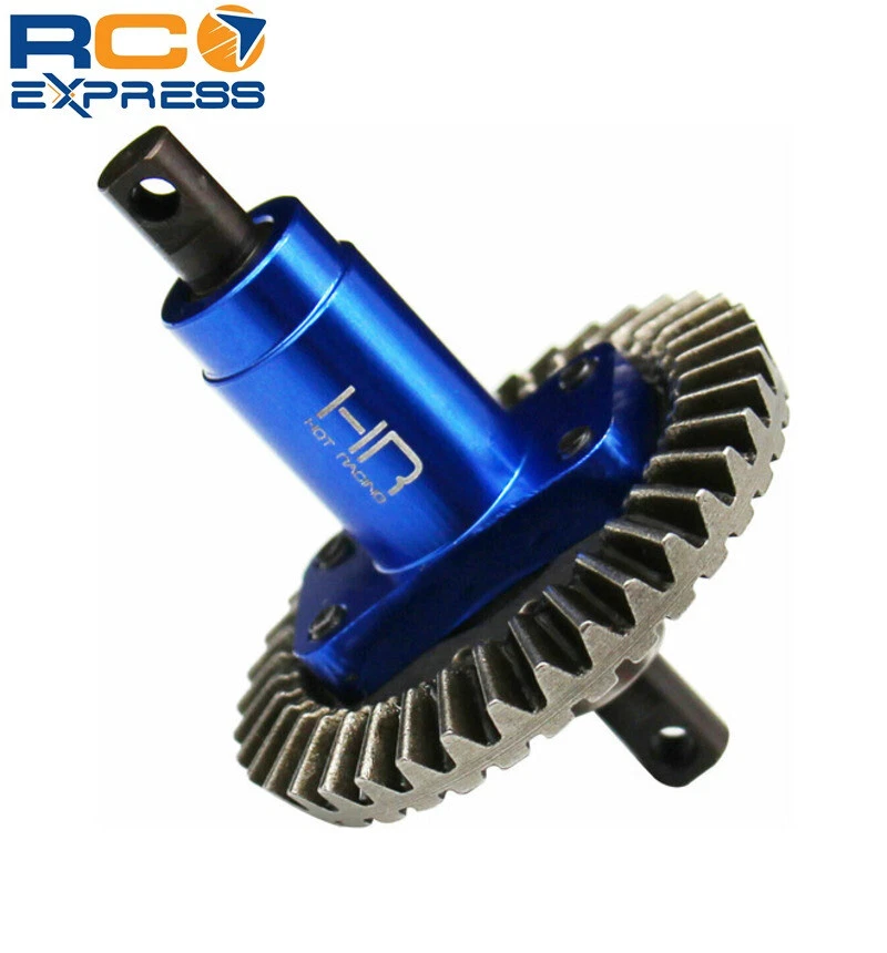 Armario de carrete diferencial de acero Hot Racing Traxxas 4x4 vehículos TRF125X Foto 2 de 3