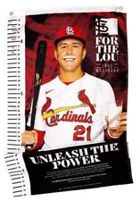 St. Louis Cardinals Lars Nootbaar Growth Chart Banner Poster SGA New 6/23/24
