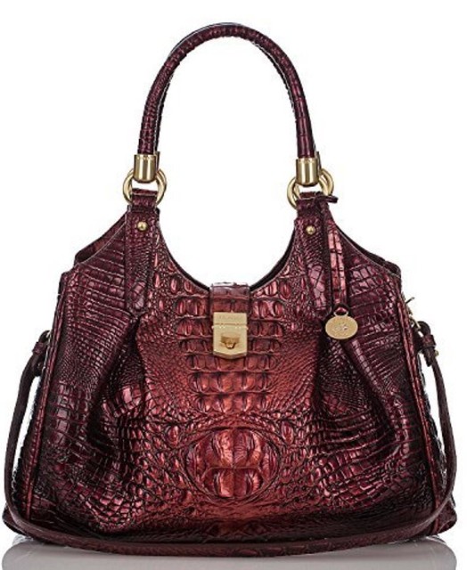 brahmin metallic handbag