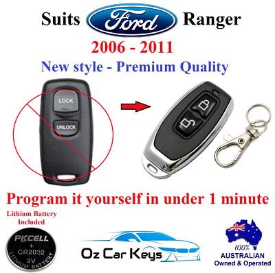 FORD RANGER PJ PK KEY LESS REMOTE FOB 2006 2007 2008 2009 2010 2011 ...