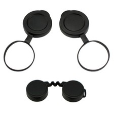 1 Set Rubber Objective Lens Covers Dustproof Binocular Objective Lens Caps
