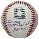 Juan Marichal Signed HOF ROMLB Baseball w/ HOF 83 Ins Beckett Witness BAS COA