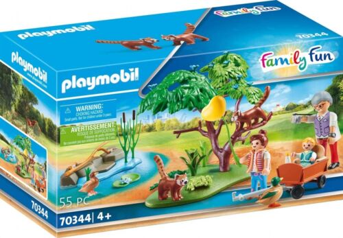 Spielset Playmobil Family Fun Red Panda Habitat 70344 4+ Year - Foto 1 di 2