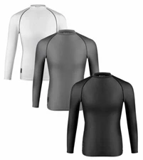 Aero Tech Compression Shirt - Long Sleeve Spandex Base Layer