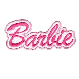 barbie logo pink