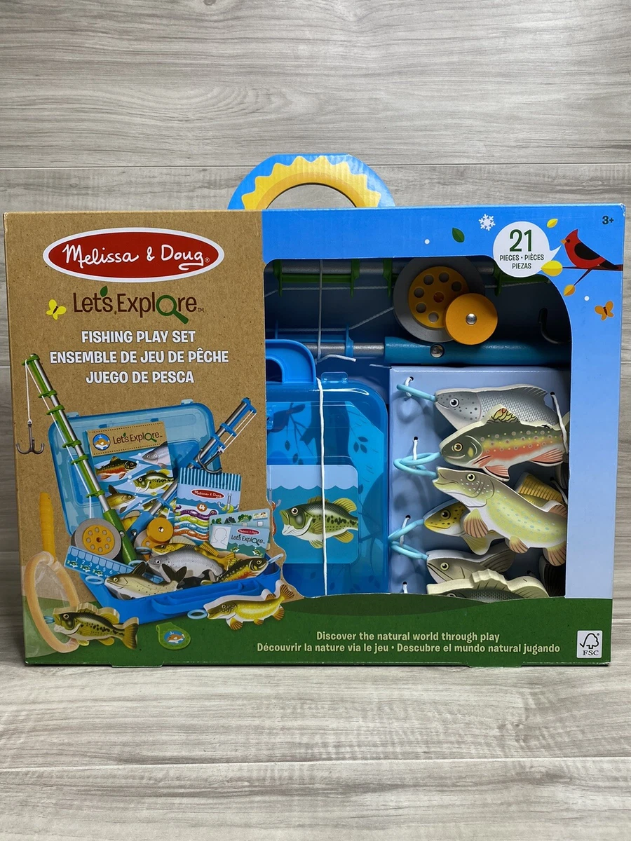 Melissa and sales doug fishing set