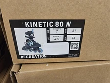 K2 Kinetic 80W NEW Womens Inline Skate Rollerblade Size 7