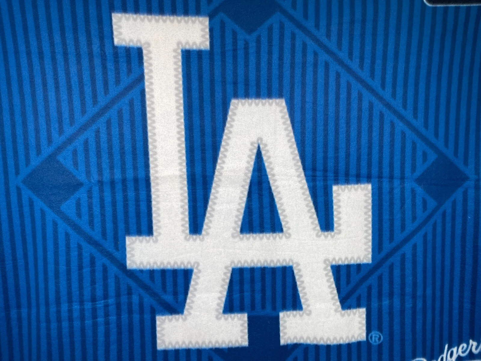 Los Angeles Dodggers Fleece Team Logo Blanket