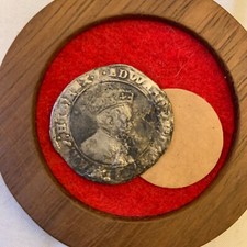 King Edward VI silver hammered shilling 6th coin