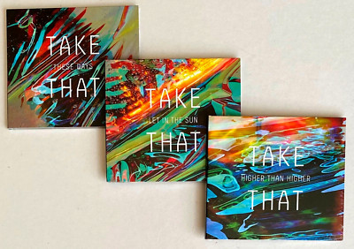 TAKE THAT * THESE DAYS / LET IN... / HÖHER ALS... * LIMITIERTE CD-SINGLES * BRANDNEU&M
