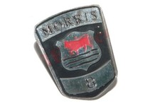 Morris 8 Eight Car Radiator Grille Badge Enamel Coated Chrome Plated
