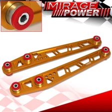 JDM Sport Rear Lower Aluminum Control Arms Gold Red For 96-00 Honda Civic EK EJ