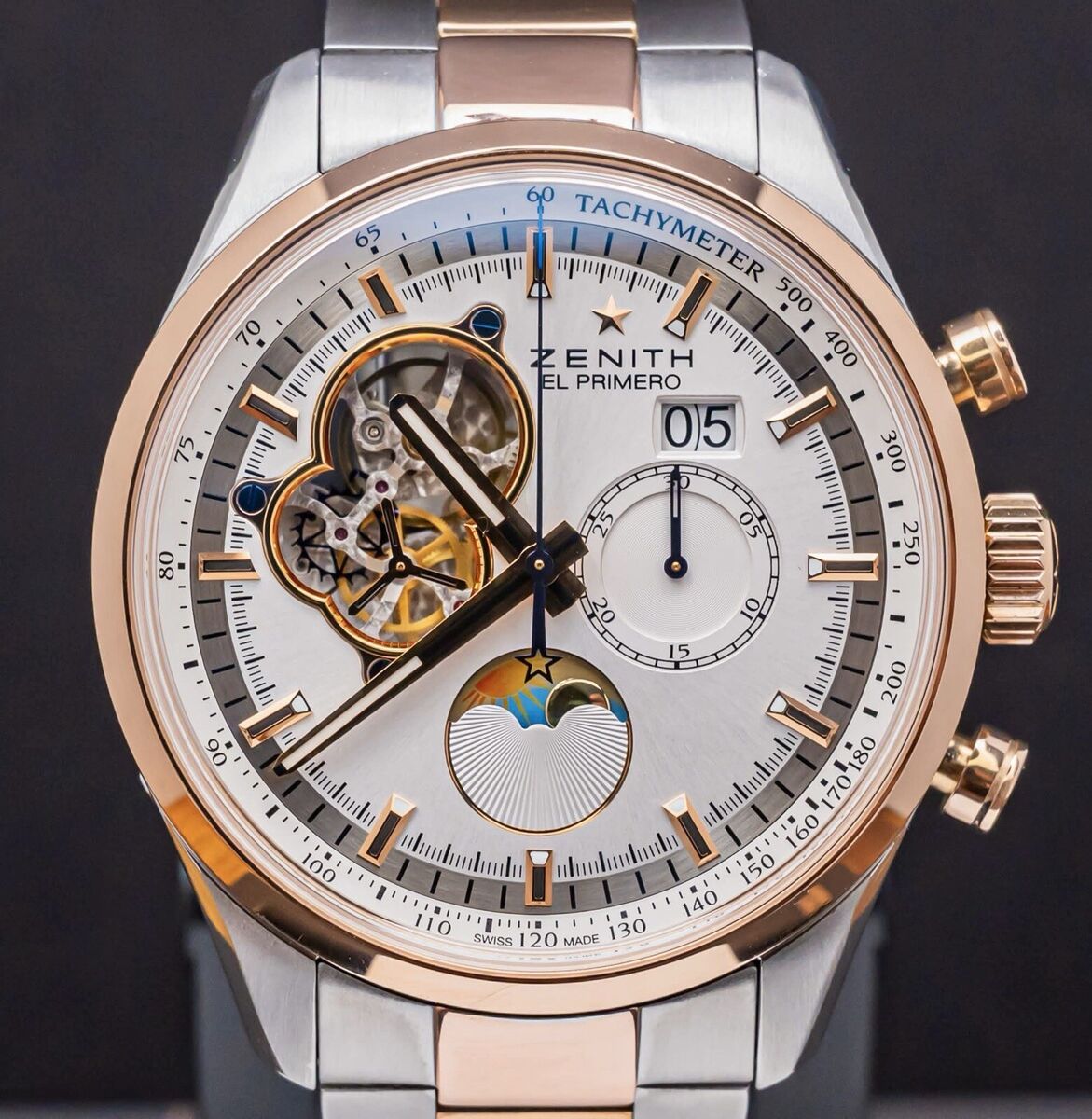 Zenith El Primero Chronomaster Open Grande Date Moonphase Zenith El Primero Chronomaster Open Grande Date Moonphase