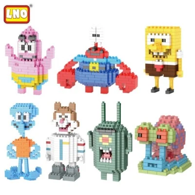 SpongeBob SquarePants 3D Puzzle Nano Building Blocks DIY
