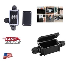 Waterproof Electronic Junction Box Cable Line Protection Sleeve 2 3 Way IP66 HO