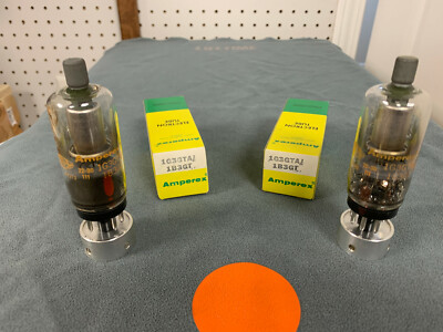 2x Amperex 1G3GTA / 1B3GT Half Wave Rectifier - NOS - NIB - Sencore TC162 Tested