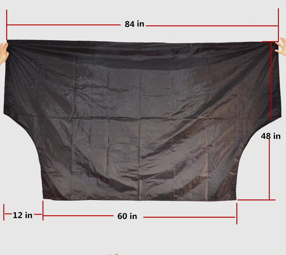 Cubierta protectora para parabrisas congelación hielo nieve coche prevención nieve imán lona protectora Foto 4 de 4