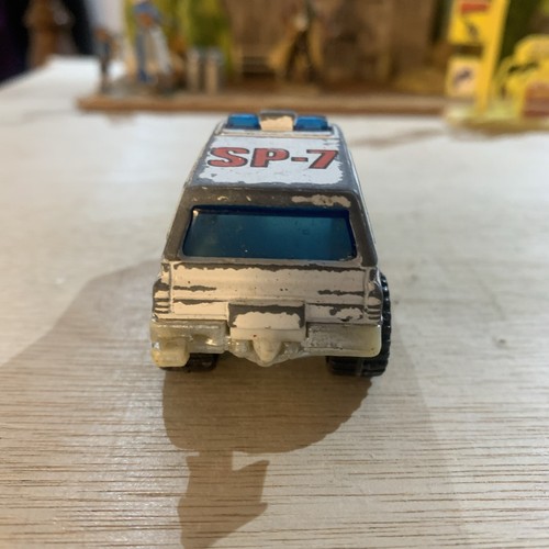VINTAGE 1983 Matchbox 4x4 Chevy Blazer SP-7 Sheriff Truck - Play worn - Picture 6 of 8