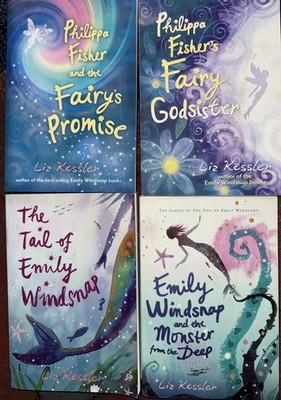 Lot Of Four Books By Liz Kessler Emily Windsnap Fairy s Promise Great Used