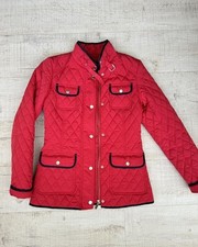 Women Laura Ashley Jacket Red 34 / XS / 42