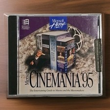 Microsoft Cinemania '95 (CD-ROM, 1994, Windows)