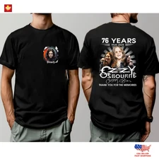 Ozzy Osbourne Memorial 1948-2025 T-Shirt Tribute Thanks You For The Memories