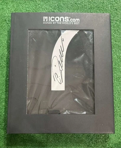 Cristiano Ronaldo Back Signed Juventus Soccer Jersey with COA Icon