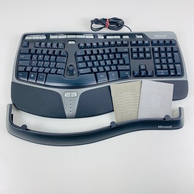 Microsoft Natural Ergonomic Keyboard 4000 v1.0 QWERTZ Tastatur USB Getestet #1