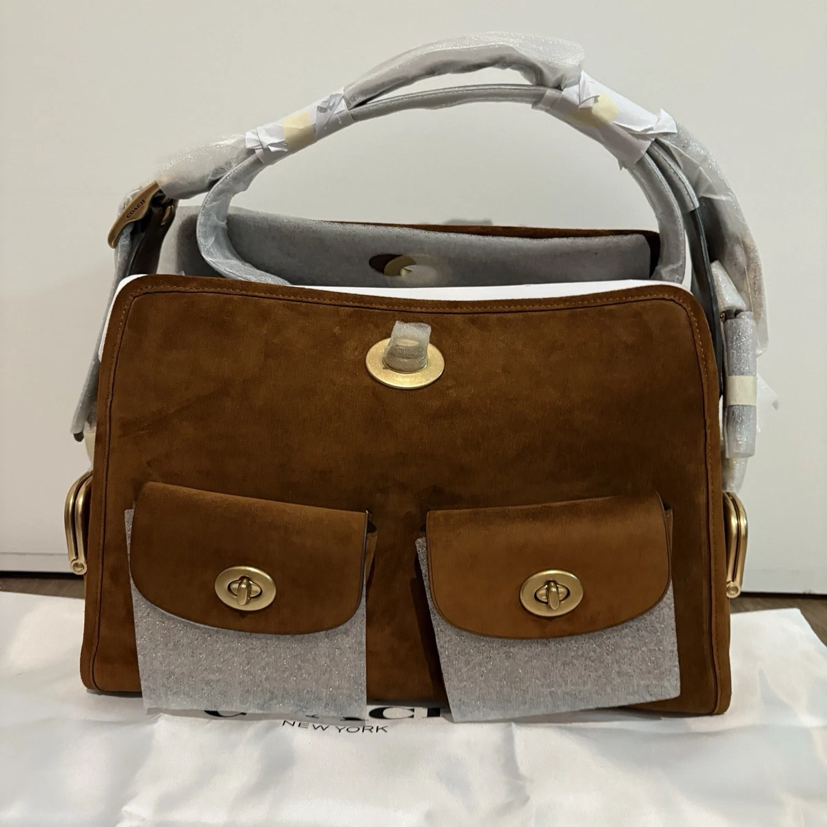 Coach Shoulder Bags Turn Lock Handbags for Women for sale | eBay