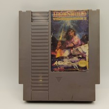 Iron Sword Wizards And Warriors  II NES ,No Manual  ,no way of testing 