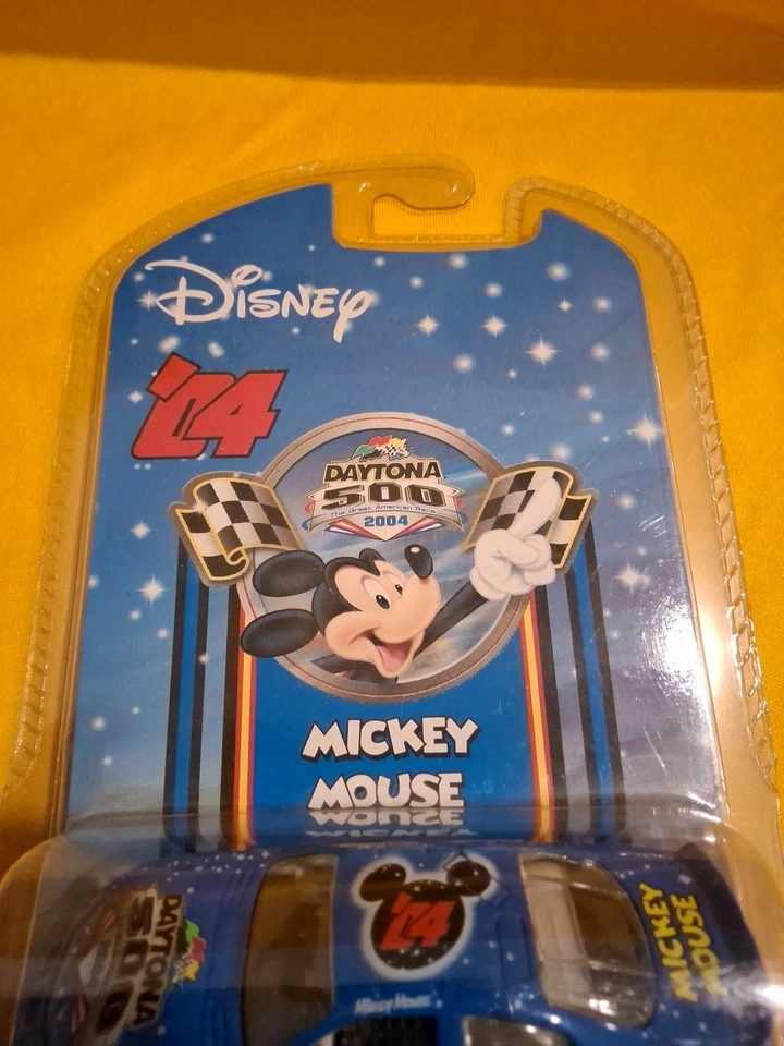 Disney NASCAR Daytona 500 Car Mickey Mouse 2004 🔥E - Image 3 of 4