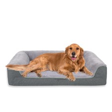 Orthopedic Dog Bed for Large Dogs, Waterproof Thick Foam Dog Bed Sofa with Ma...