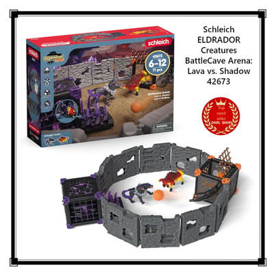 Schleich ELDRADOR Creatures BattleCave Arena: Lava vs. Shadow 42673 Japan New